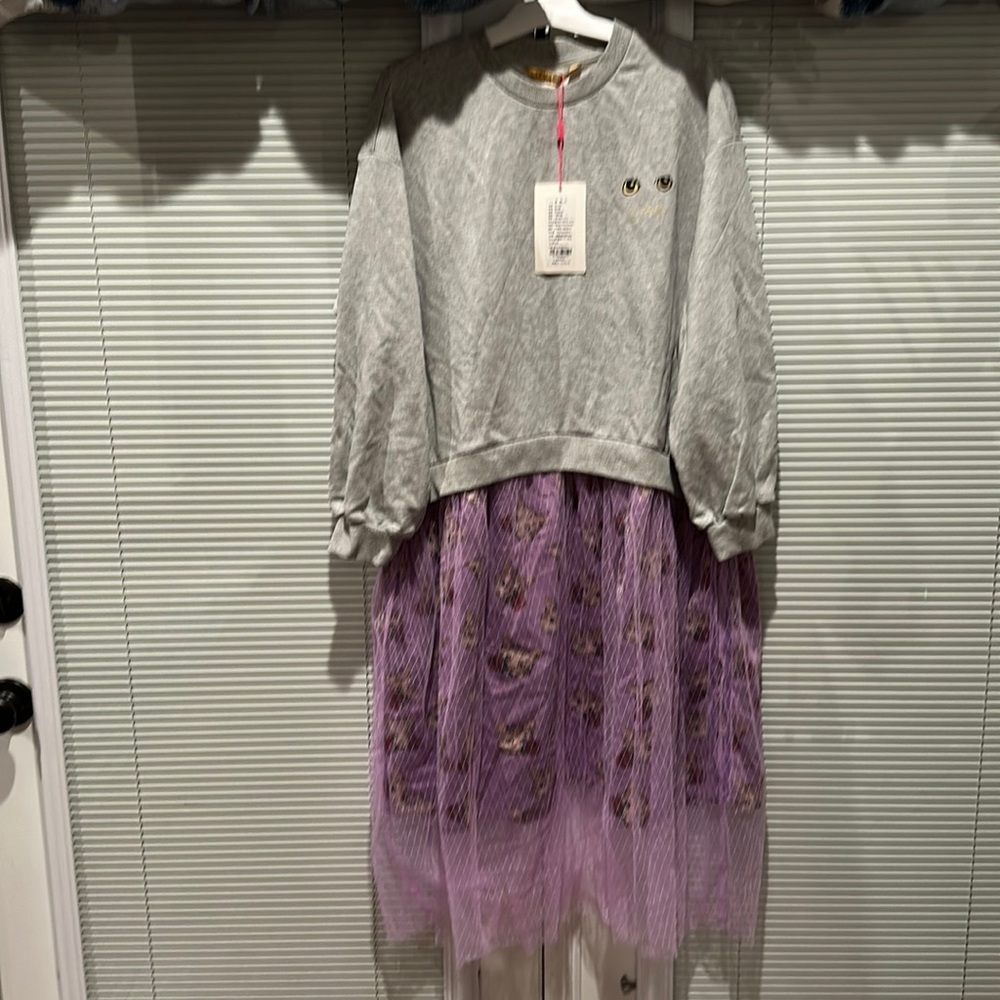Elf Sack Sweatshirt Dress